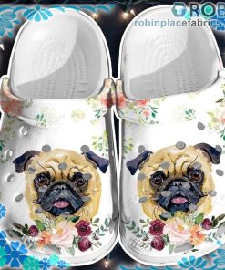 Adorable Pitbull Crocs Clog Shoes