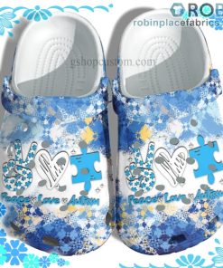 April Wear Blue Crocs Clog Shoes April Wear Blue Crocs Clog Shoes