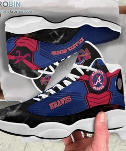 atlanta braves air jordan 13 sneakers mlb baseball jd13 16 NAT0p