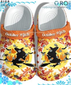 Autumn October Witch Crocs Clog Shoes