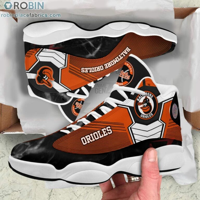Baltimore Orioles Air Jordan 13 Sneakers MLB Baseball – JD13