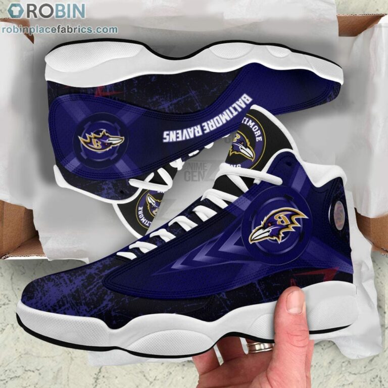 Baltimore Ravens Air Jordan Sneakers 13 NFL – JD13