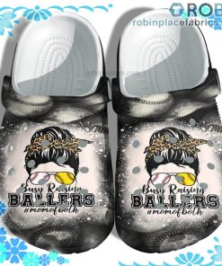 Baseball Mom Of Both Crocs Clog Shoes