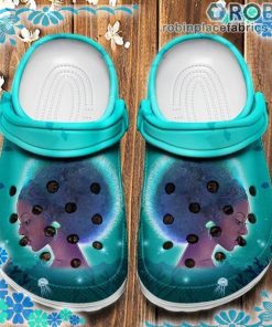 Black Girl Sea Crocs Clog Shoes