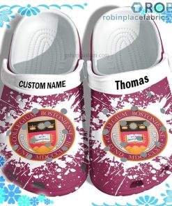Boston College Graduation Crocs Clog Shoes Customize Name