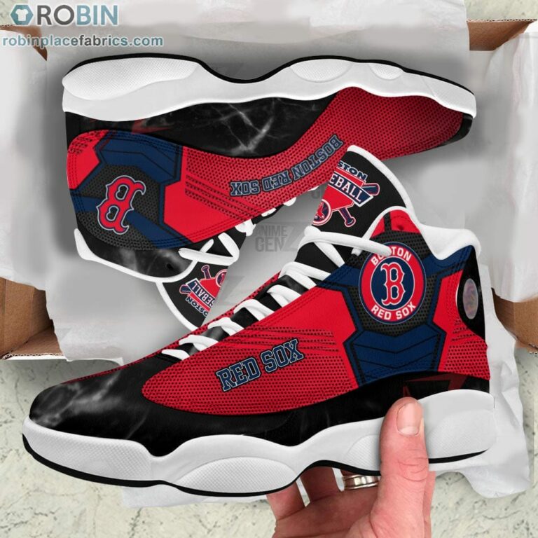 Boston Red Sox Air Jordan 13 Sneakers MLB Baseball – JD13