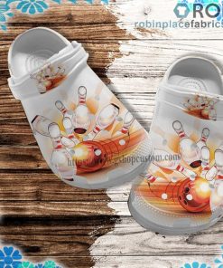 Bowling Team Crocs Clog Shoes