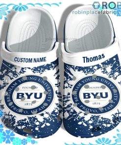 Brigham Young University Graduation Crocs Clog Shoes Customize Name