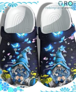 Butterfly Blue Gnomies Hug Autism Puzzel Crocs Clog Shoes Butterfly Blue Gnomies Hug Autism Puzzel Crocs Clog Shoes