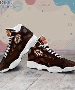 cleveland browns air jordan sneakers 13 nfl jd13 54 YlnfE