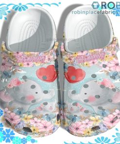 Elephant Mom Daughter Elephant Crocs Clog Shoes Elephant Mom Daughter Elephant Crocs Clog Shoes