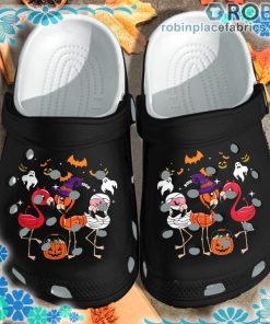 Flamingo Witch Ghost Mummy Cosplay Halloween Crocs Clog Shoes