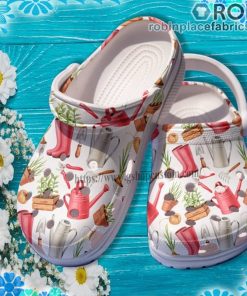 Garden Worker Flower Tree Crocs Clog Shoes Customize Name