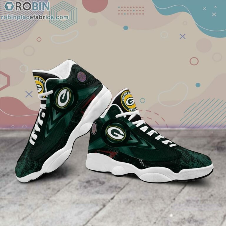 Green Bay Air Jordan Sneakers 13 NFL – JD13