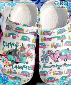 Happy Mini Camper Crocs Clog Shoes