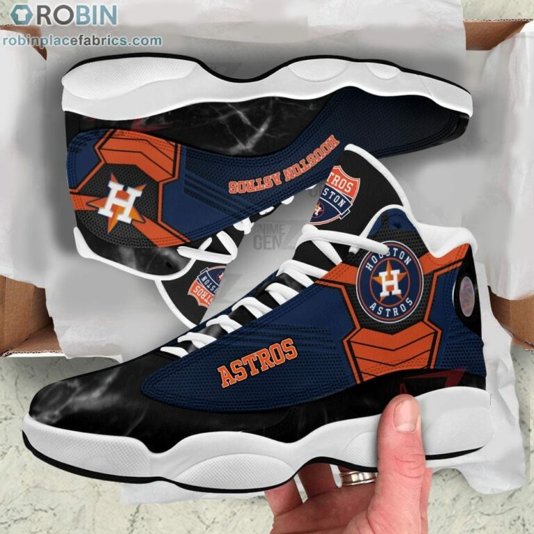 Houston Astros Air Jordan 13 Sneakers MLB Baseball – JD13