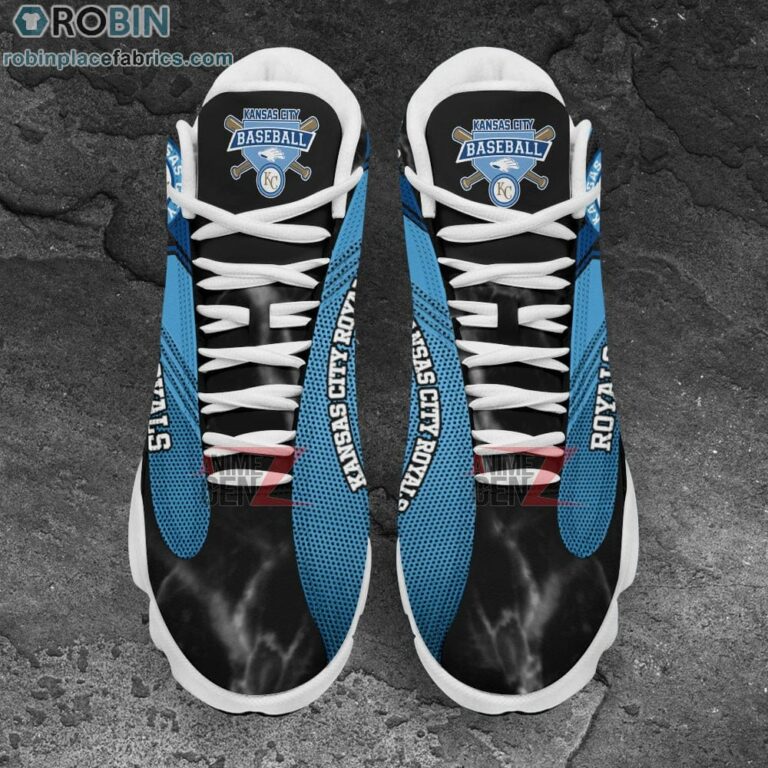 Kansas City Royals Air Jordan 13 Sneakers MLB Baseball – JD13