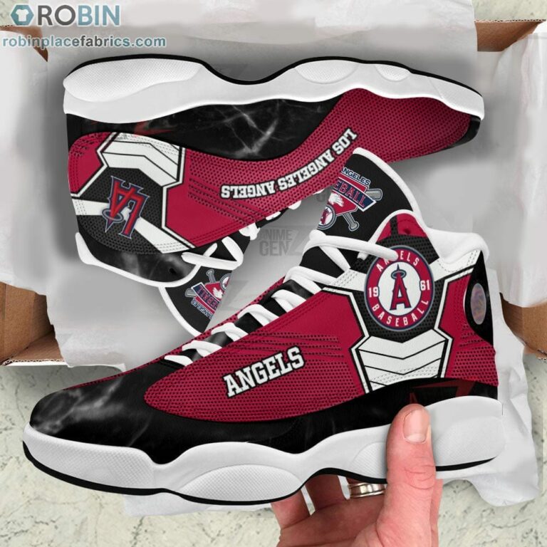Los Angeles Angels Air Jordan 13 Sneakers MLB Baseball – JD13