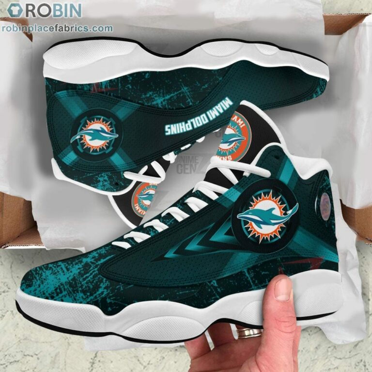 Miami Dolphins Air Jordan Sneakers 13 NFL – JD13