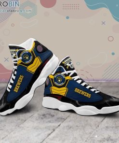 milwaukee brewers air jordan 13 sneakers mlb baseball jd13 128 xOPhN