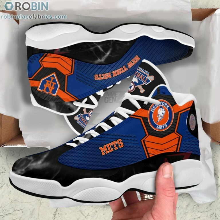New York Mets Air Jordan 13 Sneakers MLB Baseball – JD13