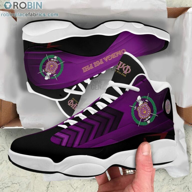 Omega Psi Phi Fraternities Air Jordan 13 Sneakers – JD13