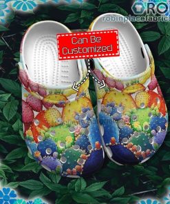 Rainbow Cactus Garden Boho Crocs Clog Shoes Customize Name