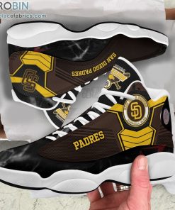 san diego padres air jordan 13 sneakers mlb baseball jd13 177 J8PAh