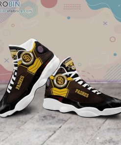 san diego padres air jordan 13 sneakers mlb baseball jd13 179 T1cGG