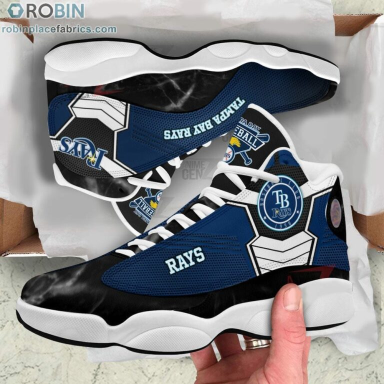 Tampa Bay Rays Air Jordan 13 Sneakers MLB Baseball – JD13