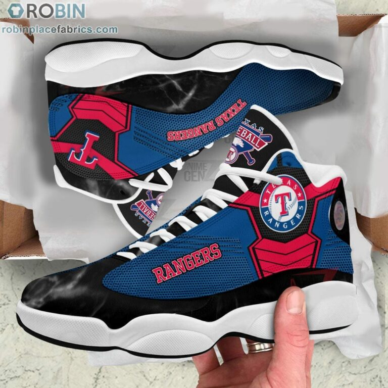 Texas Rangers Air Jordan 13 Sneakers MLB Baseball – JD13
