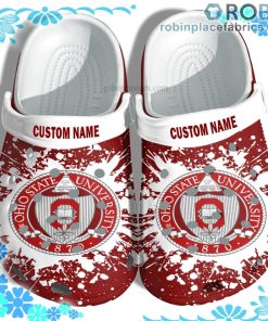 The Ohio State University Graduation Crocs Clog Shoes Customize Name