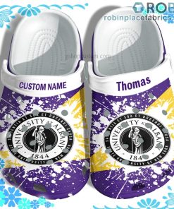 University at Albany Graduation Crocs Clog Shoes Customize Name