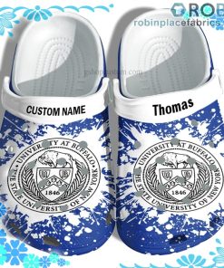University at Buffalo New York Graduation Crocs Clog Shoes Customize Name