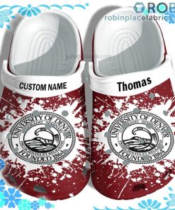 University of Denver Graduation Crocs Clog Shoes Customize Name