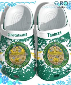 University of Vermont Graduation Crocs Clog Shoes Customize Name