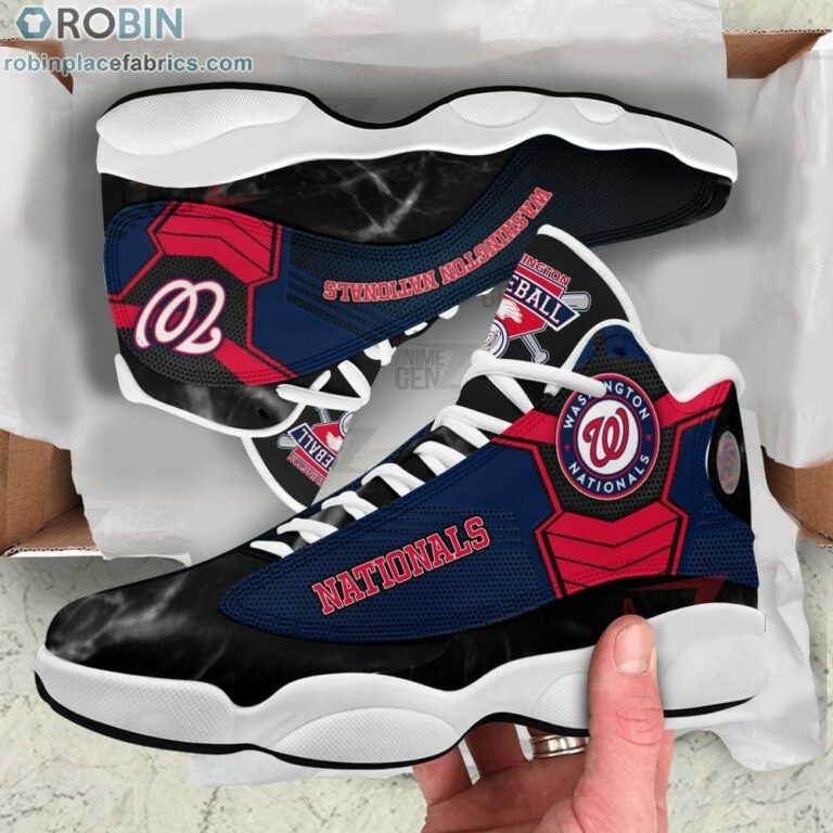 Washington Nationals Air Jordan 13 Sneakers MLB Baseball – JD13