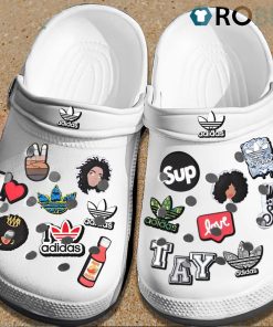 Adidas Swag Icons Brand Name Limited Crocs