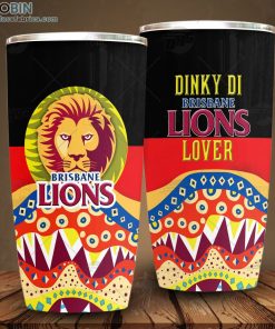 afl dinky di brisbane lions lover aboriginal flag x indigenoustumbler 4 dMt5C