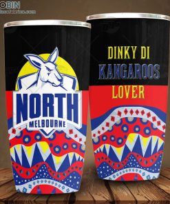 afl dinky di north melbourne kangaroos lover aboriginal flag x indigenoustumbler 24 Tgm2e