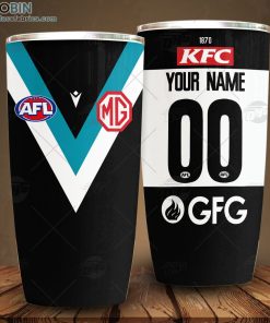 Personalise AFL Port Adelaide Football Club Home Guernsey Tumbler