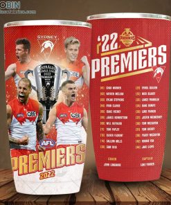 afl sydney swans 2022 premiers bestseller style for fanstumbler 38 TrqsB