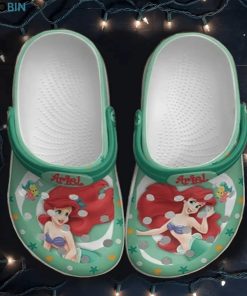 Ariel The Little Mermaid Rubber Unisex Crocs