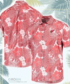 Arizona Cardinals Tommy Bahama Coconut Point Playa Floral Button-Up Shirt Arizona Cardinals Tommy Bahama Coconut Point Playa Floral Button-Up Shirt