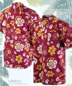 Arizona State Sun Devils Floral Button-Up Shirt Arizona State Sun Devils Floral Button-Up Shirt