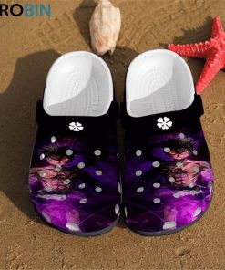 Asta Black Cover Anime Rubber Unisex Crocs