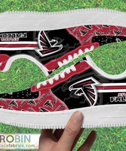 Atlanta Falcons NFL Custom Name Air Force 1 Shoes