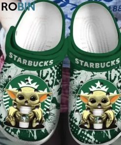 Baby Yoda Starbucks Crocs – Classic Clog Baby Yoda Starbucks Crocs – Classic Clog