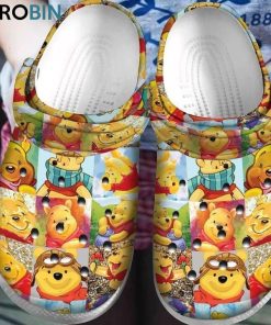 Bear Pooh Funny Winnie-The-Pooh Crocs – Classic Clog