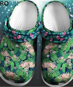 Beautiful Jungle Flower Unisex Crocs